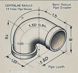 ASME B16.9 Buttweld 1.5D Elbow