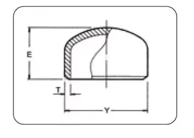 ASME B16.9 Buttweld End Pipe Cap
