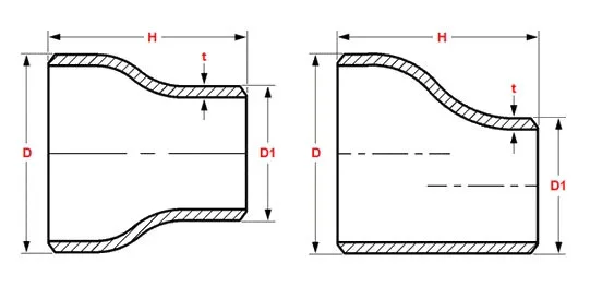 ASME B16.9 Buttweld Reducer