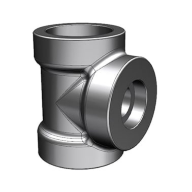 ASME B16.11 Tee