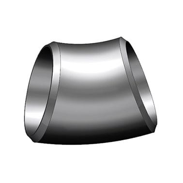 ASME B16.9 Buttweld 45° Elbow