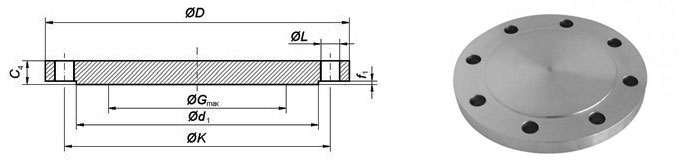 EN 1092-1 Type 05 Flange Dimensions